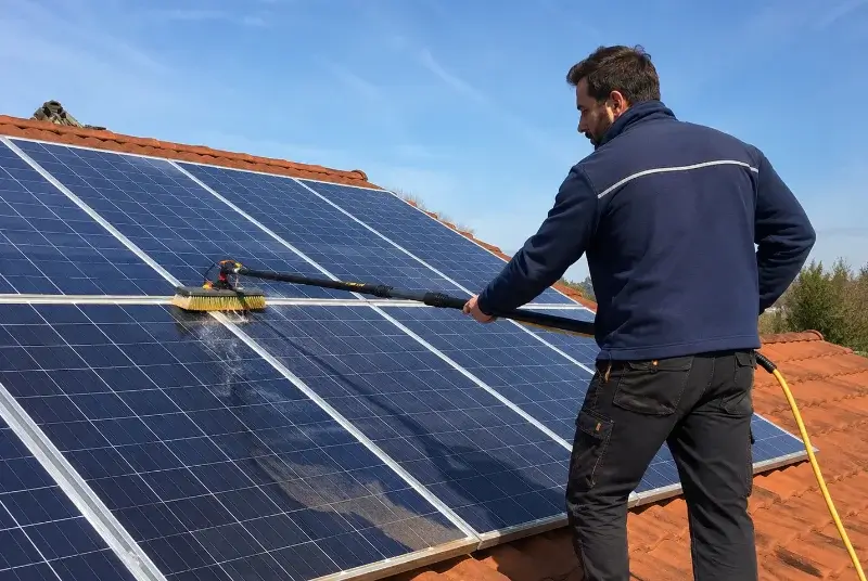 Nettoyage et entretien de panneaux solaires à Seysses